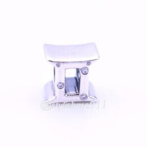 Authentic PANDORA Sparkling Gemini Zodiac Sign Charm - 798428C01